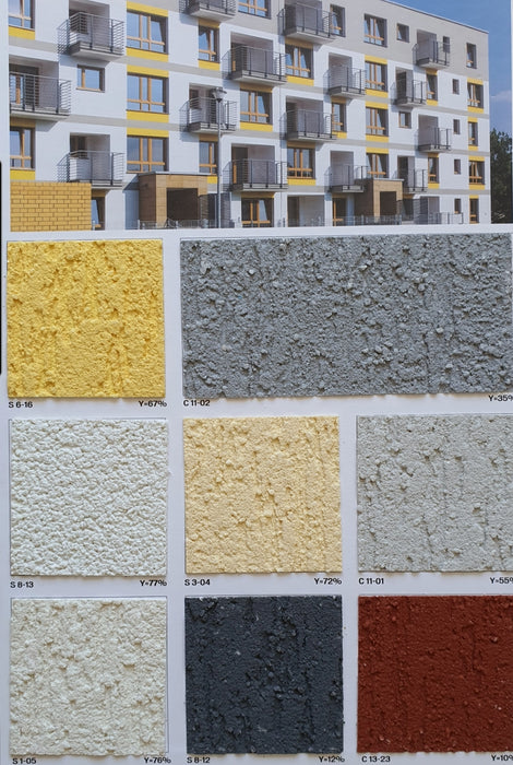DURAZIV Standard cu Silicon - TENCUIALĂ DECORATIVĂ STRUCTURATĂ TDS COD ALB 25KG