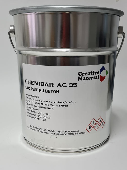 CHEMIBAR AC 35 - Lac pentru beton amprentat