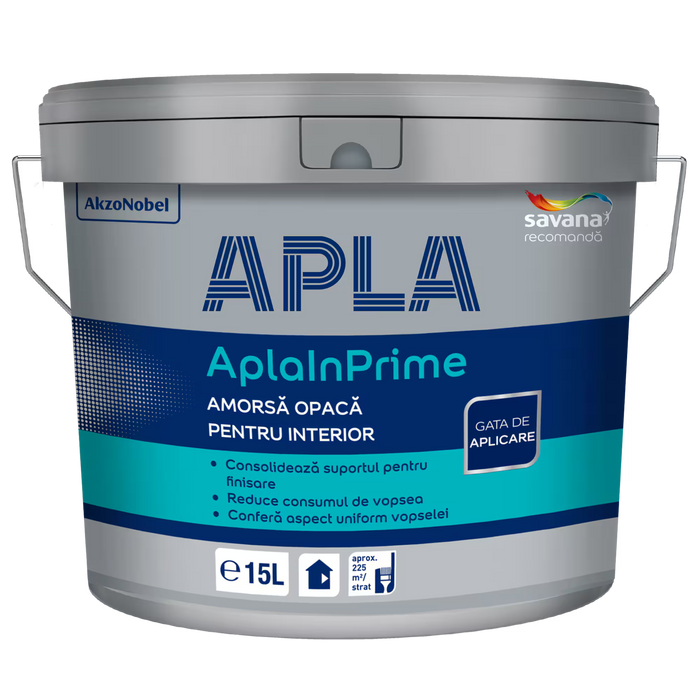 APLAINPRIME AMORSĂ OPACĂ PENTRU INTERIOR - APLA