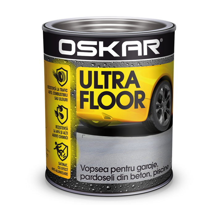 OSKAR ULTRA FLOOR -Vopsea ultra rezistenta pentru beton 5L