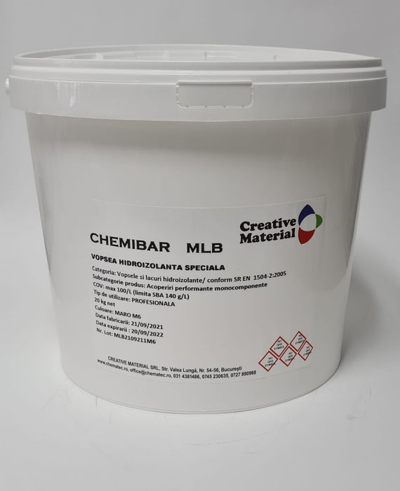 CHEMIBAR MLB - Vopsea hidroizolantă flexibilă specială