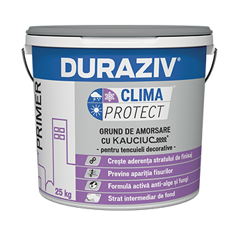 DURAZIV Clima Protect® cu Kauciuc® GRUND DE AMORSARE PENTRU TENCUIELI DECORATIVE