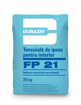 DURAZIV FP 21 Tencuială de ipsos