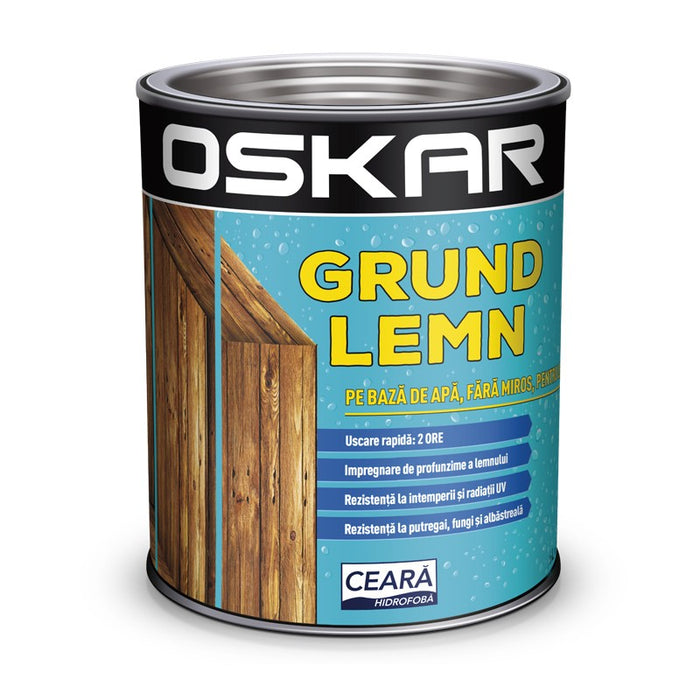 Oskar Grund Lemn Apa Grund pe baza de apa pentru protectia lemnului exterior/interior