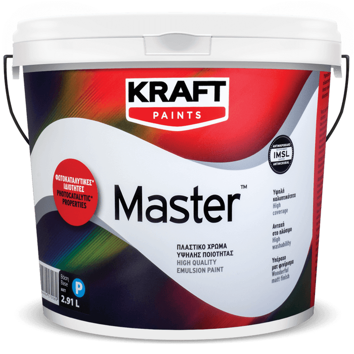 KRAFT Master - Vopsea mata pe baza de latex pentru interior alb