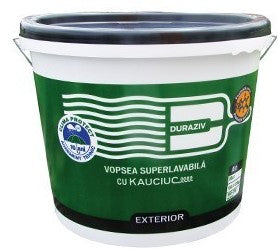 DURAZIV Clima Protect® cu Kauciuc® VOPSEA SUPERLAVABILĂ ALBĂ